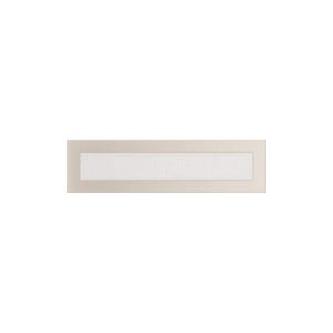 KRATKI KRATKA KOMINKOWA PROSTOKĄTNA KREMOWA 110X420 MM