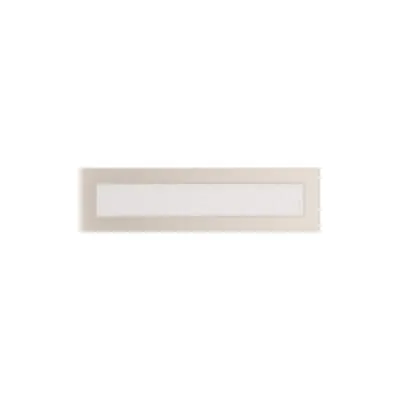 KRATKI KRATKA KOMINKOWA PROSTOKĄTNA KREMOWA 110X420 MM