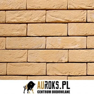 CEGŁA PEŁNA GEEL ZILVERZAND 7 DF 210x100x65 MM RĘCZNIE FORMOWANA FIRMY VANDERSANDEN
