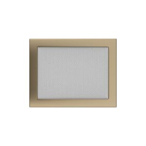 KRATKI KRATKA KOMINKOWA PROSTOKĄTNA ZŁOTO GALWANICZNE 220X300 MM
