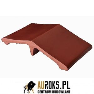 ŁĄCZNIK OGRODZENIOWY KLINKIEROWY KOLOR NUTA CYNAMONU 445X250X90 MM KLINKIER PRZYSUCHA