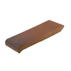 GOŁOWCZYŃSKI OKAPNIK OK30 KASZTAN ANGOBA CIENIOWANA 300x110x25 MM
