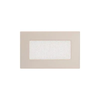 KRATKI KRATKA KOMINKOWA PROSTOKĄTNA KREMOWA 110X170 MM