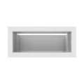 KRATKI KRATKA KOMINKOWA LUFT BIAŁA 60X400 MM