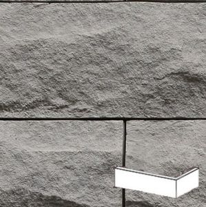 STEGU KAMIEŃ DEKORACYJNY PŁYTKA KĄTOWA AMSTERDAM  2 GRAPHITE  11,5/23,5x7,6CM OPK. 0,76 MB