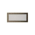 KRATKI KRATKA KOMINKOWA PROSTOKĄTNA CZARNO-ZŁOTA 170X370 MM