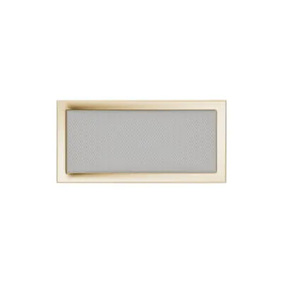 KRATKI KRATKA KOMINKOWA PROSTOKĄTNA POZŁACANE 220X450 MM