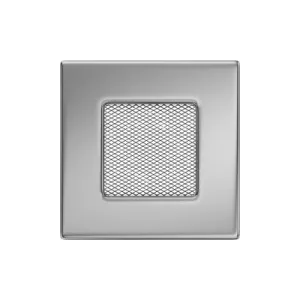 KRATKI KRATKA KOMINKOWA PROSTOKĄTNA NIKLOWANA 110X110 MM