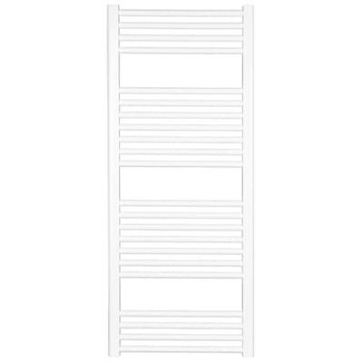 ALTERNA GRZEJNIK ŁAZIENKOWY BELLIS1 STALOWY BIAŁY PROSTY 500 X 800 MM