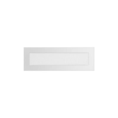 KRATKI KRATKA KOMINKOWA PROSTOKĄTNA BIAŁA 110X320 MM