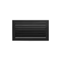KRATKI KRATKA KOMINKOWA FRESH CZARNA 170X300 MM