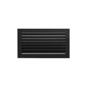 KRATKI KRATKA KOMINKOWA FRESH CZARNA 170X300 MM