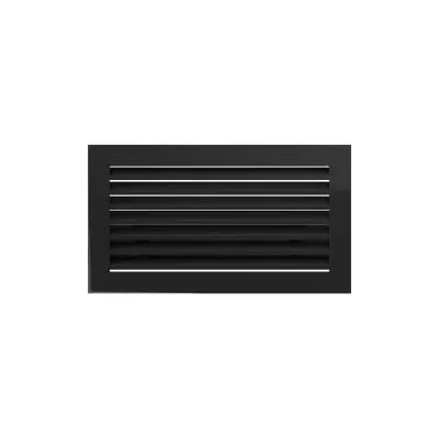 KRATKI KRATKA KOMINKOWA FRESH CZARNA 170X300 MM