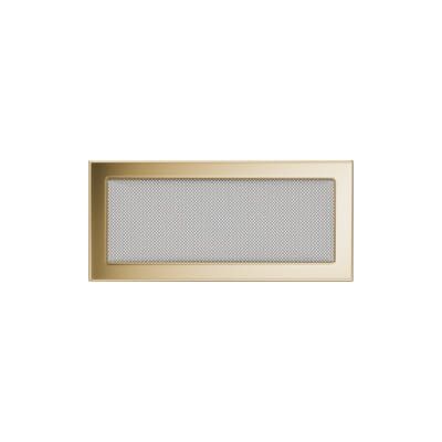 KRATKI KRATKA KOMINKOWA PROSTOKĄTNA POZŁACANA 170X370 MM