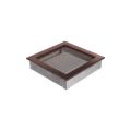 KRATKI KRATKA KOMINKOWA PROSTOKĄTNA MIEDZIANA 220X220 MM