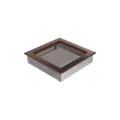 KRATKI KRATKA KOMINKOWA PROSTOKĄTNA MIEDZIANA 220X220 MM