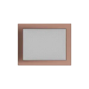 KRATKI KRATKA KOMINKOWA PROSTOKĄTNA MIEDŹ GALWANICZNA 220X300 MM