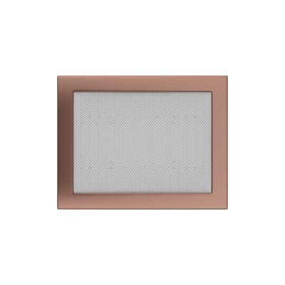 KRATKI KRATKA KOMINKOWA PROSTOKĄTNA MIEDŹ GALWANICZNA 220X300 MM