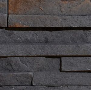 STEGU KAMIEŃ DEKORACYJNY PŁYTKA NEPAL 3 GRAPHITE  38,5x10CM  OPK.0,46M2