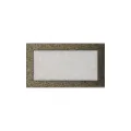 KRATKI KRATKA KOMINKOWA PROSTOKĄTNA CZARNO-ZŁOTA 170X300 MM