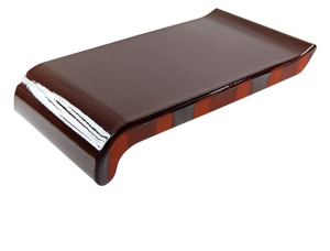 ZCB PARAPET KLINKIEROWY TYP S SZKLIWIONY CZEKOLADA 300x105x15 MM