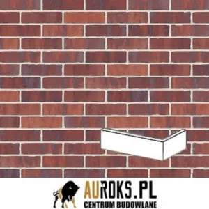  KING KLINKER RED SQUARE PŁYTKA KĄTOWA NF 115/240x71x10 MM 