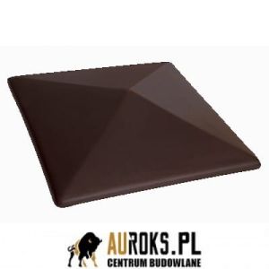 DASZEK OGRODZENIOWY KLINKIEROWY KOLOR KROPLA CALVADOSU 445x585x106 MM KLINKIER PRZYSUCHA