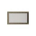 KRATKI KRATKA KOMINKOWA PROSTOKĄTNA CZARNO-ZŁOTA 220X370 MM