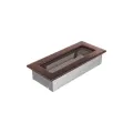 KRATKI KRATKA KOMINKOWA PROSTOKĄTNA MIEDZIANA 110X240 MM