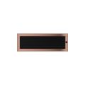 KRATKI KRATKA KOMINKOWA PROSTOKĄTNA MIEDŹ GALWANICZNE Z ŻALUZJĄ 170X490 MM
