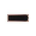KRATKI KRATKA KOMINKOWA PROSTOKĄTNA MIEDŹ GALWANICZNE Z ŻALUZJĄ 170X490 MM