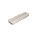 KRATKI KRATKA KOMINKOWA OSKAR KREMOWA 110X420 MM
