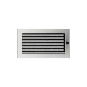 KRATKI KRATKA KOMINKOWA PROSTOKĄTNA SZLIFOWANA Z ŻALUZJĄ 170X300 MM