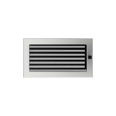 KRATKI KRATKA KOMINKOWA PROSTOKĄTNA SZLIFOWANA Z ŻALUZJĄ 170X300 MM