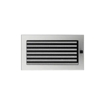 KRATKI KRATKA KOMINKOWA PROSTOKĄTNA SZLIFOWANA Z ŻALUZJĄ 170X300 MM