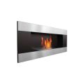 KRATKI BIOKOMINEK DELTA 2 CZARNY HORIZONTAL Z CERTYFIKATEM TÜV 