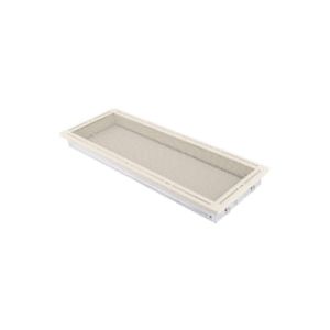 KRATKA KOMINKOWA TREND KREM BROKATOWY 16x45CM 