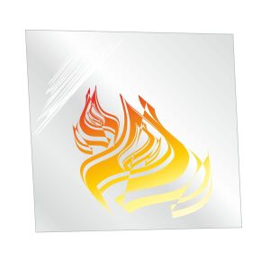 SZKŁO KOMINKOWE 1000X1000mm PARKANEX 