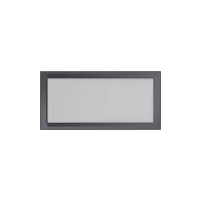 KRATKI KRATKA KOMINKOWA PROSTOKĄTNA GRAFITOWA 220X450 MM