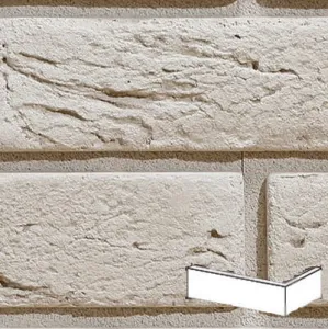 STEGU KAMIEŃ DEKORACYJNY PŁYTKA  KĄTOWA BOSTON  3  BEIGE  9/20x7,4CM OPK. 0,87 MB