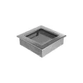KRATKI KRATKA KOMINKOWA PROSTOKĄTNA NIKLOWANA 170X170 MM