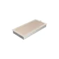 KRATKI KRATKA KOMINKOWA PROSTOKĄTNA KREMOWA Z ŻALUZJĄ 220X450 MM