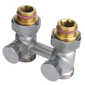 ALTECH ZAWÓR GRZEJNIKOWY PRZYŁĄCZENIOWY PROSTY 3/4 x 1/2