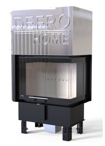DEFRO HOME WKŁAD KOMINKOWY STALOWY INTRA S BOCZNY PRAWY ( BP ) GILOTYNA 10kW
