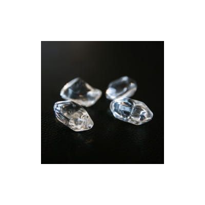 KRATKI KAMYKI OZDOBNE FIRE GLASS KRYSZTAŁ TRANSPARENTNY