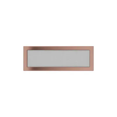 KRATKI KRATKA KOMINKOWA PROSTOKĄTNA MIEDŹ GALWANICZNA 170X490 MM