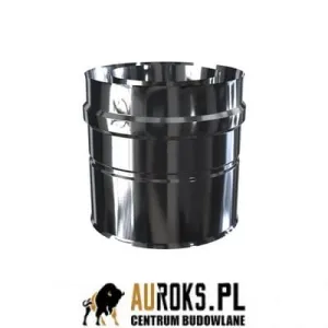 ADAPTER DO KOTŁÓW GAZOWYCH KWASOODPORNY DWUŚCIENNY MKPS 80/125 MM 2ADPS-D MK ŻARY