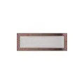 KRATKI KRATKA KOMINKOWA PROSTOKĄTNA CZARNO-ZŁOTA 220X220 MM