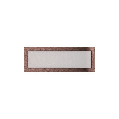 KRATKI KRATKA KOMINKOWA PROSTOKĄTNA CZARNO-ZŁOTA 220X220 MM