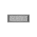 KRATKI KRATKA KOMINKOWA ABC GRANITO 170X490 MM